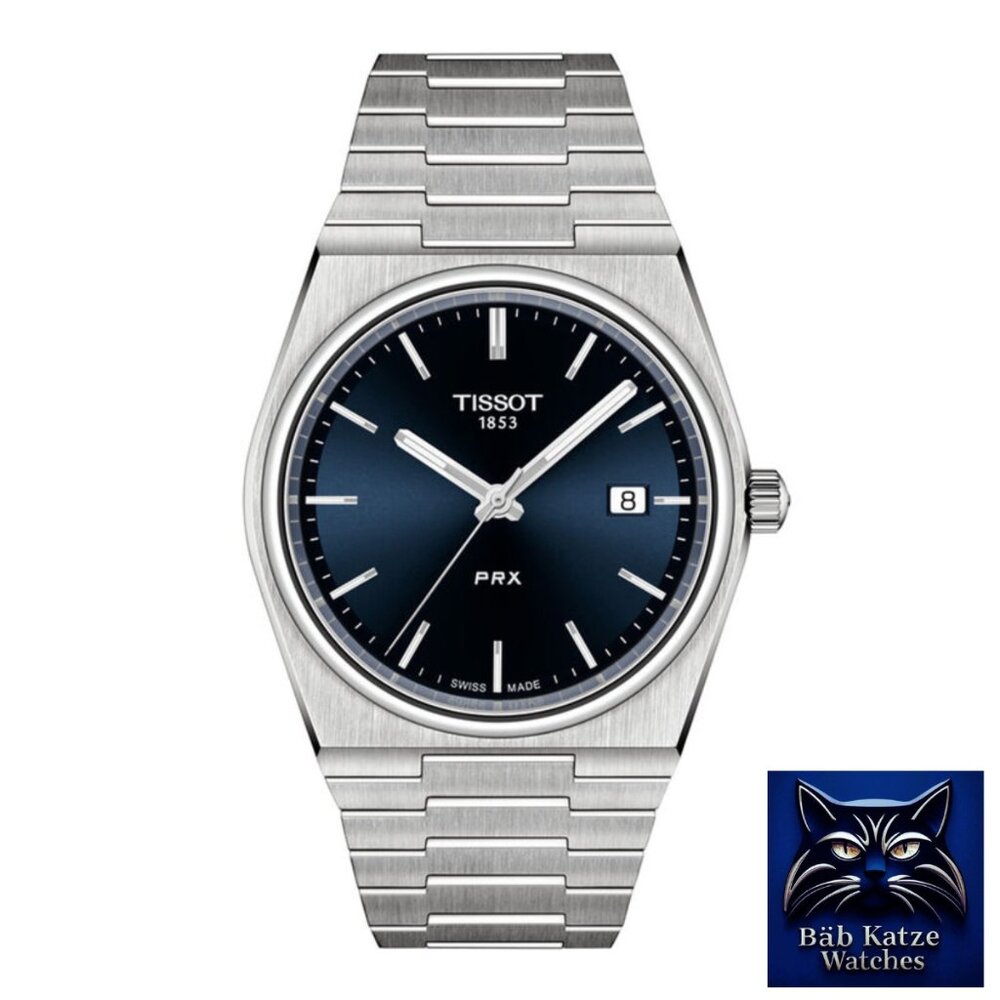 Tissot PRX Men's 40mm Swiss-Made Quartz - NIBT - BLUE Dial (T137.410.11.041.00)